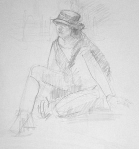 ChristineReindl_Figur-mit-Hut